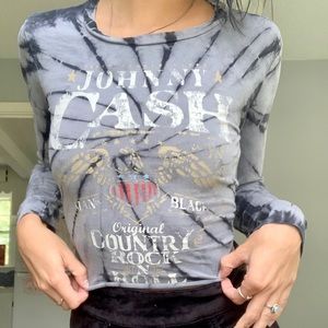 johnny cash graphic tee